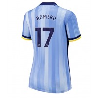 Camisa de time de futebol Tottenham Hotspur Cristian Romero #17 Replicas 2º Equipamento Feminina 2024-25 Manga Curta